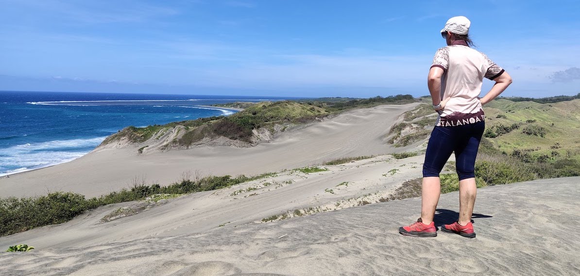 Views of the ocean from Sigatoka Sand Dunes
