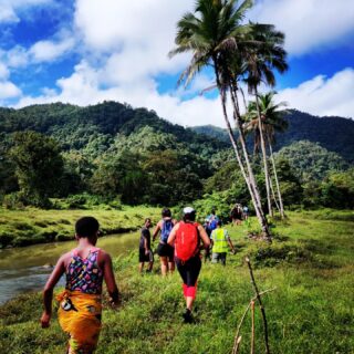 Beautiful day hiking with @domoika_adventures in rugged Namosi. Great views, great guides, great home-cooked food. And all just over an hour's drive from Suva. 
#hiddenfiji #hiking #offthebeatentrack #fiji @tourismfiji